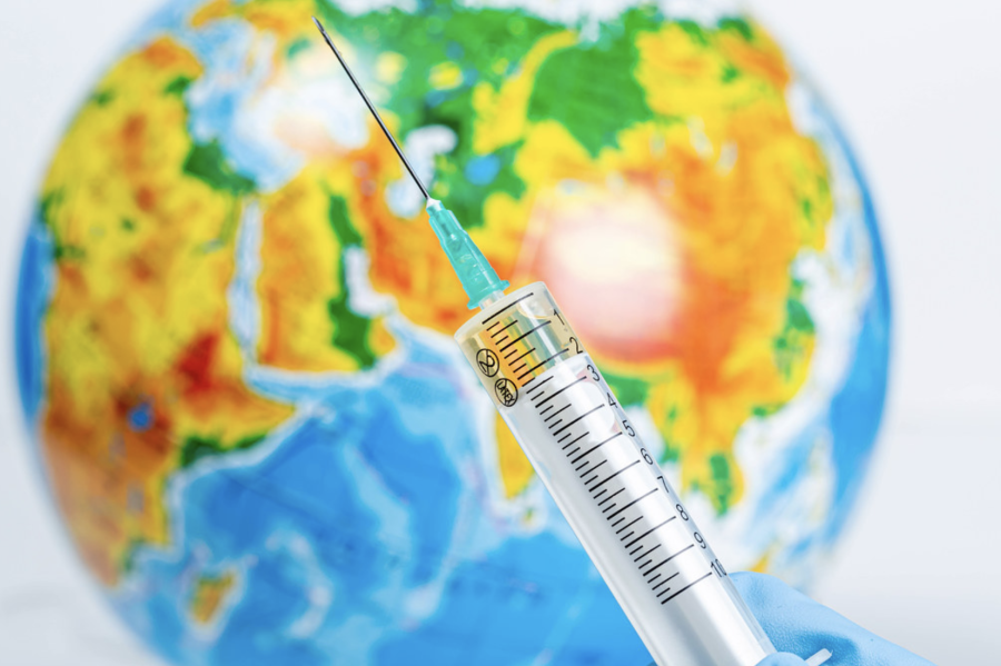 The data from both Pfizer and Moderna show that their vaccines are more than 90% effective at preventing symptomatic COVID-19. The concept of vaccination. Syringe on the background of the globe by wuestenigel is licensed with CC BY 2.0.