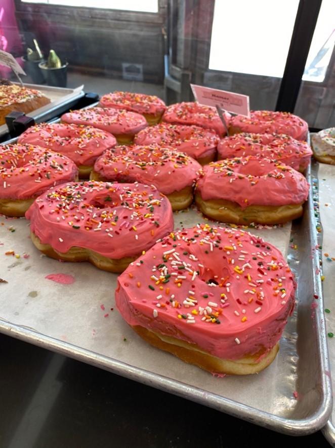 The Homer Donut, one of Donut Bar's best sellers. Photographed by Jane Florance. 