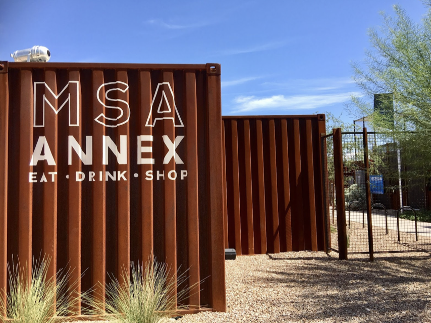 The MSA Annex entrance. 