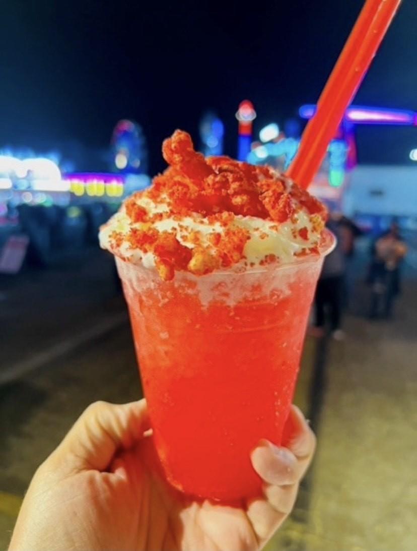 The Pima County Fair's lime soda with Hot Cheetos. (Courtesy of Ray Cammack Shows)