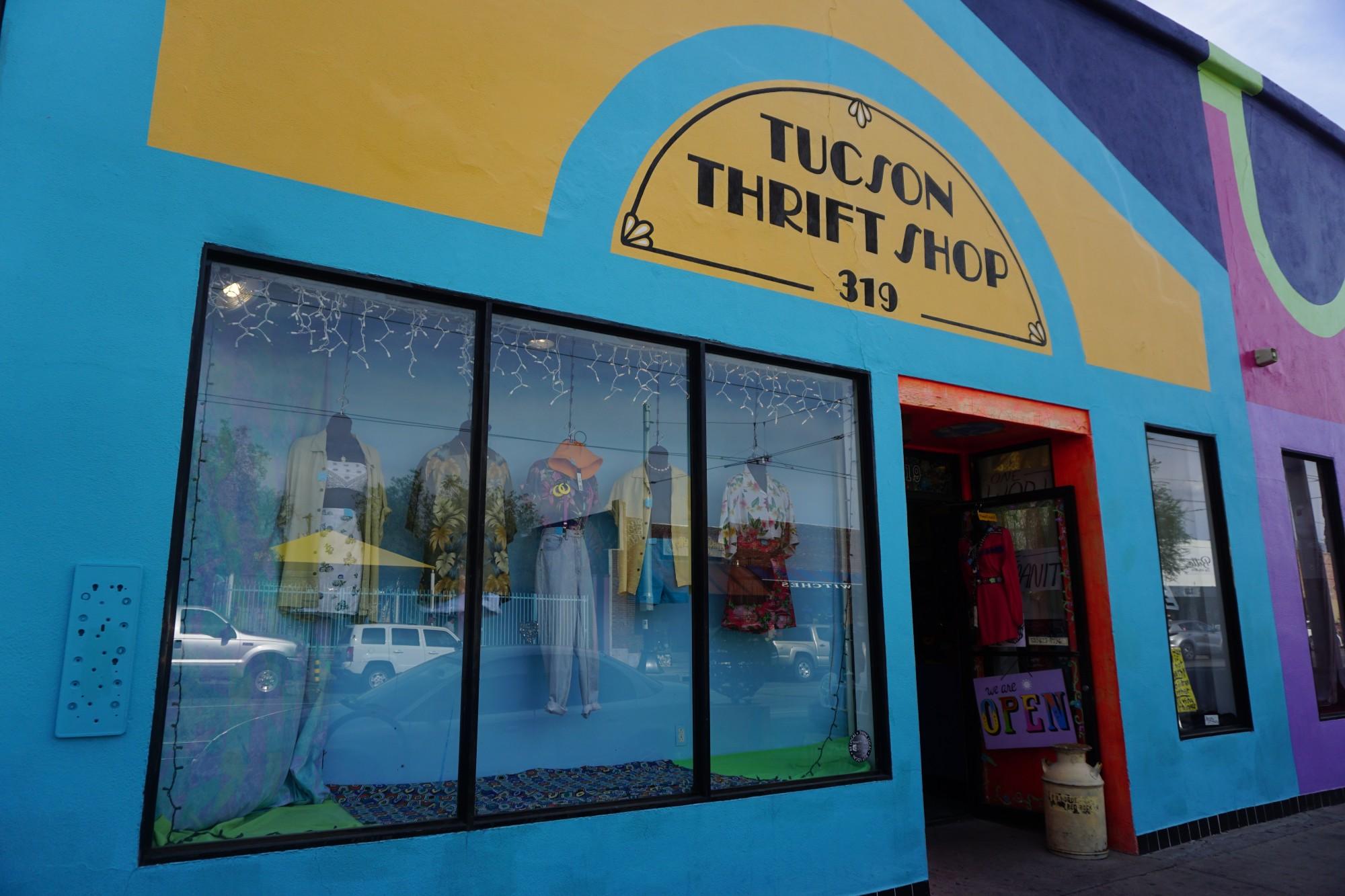 Tucson Thrift Shop sells a range of styles spanning decades and is located on 319 N. Fourth Ave. 