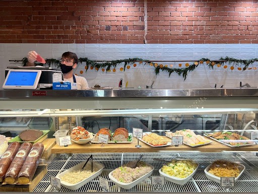 Flora’s Market Run offers deli-style salads and sandwiches as well as grab-and-go entrees.