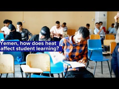 This video piece is reported and produced by a member of Al Jisr Collective.
In Yemen students are facing a warm summer. The heat together with the lack of electricity and air-conditioning make studying and focusing a challenge. 
In this video, we interviewed students at Yemeni universities and asked them about this challenge, and how they are dealing with it.