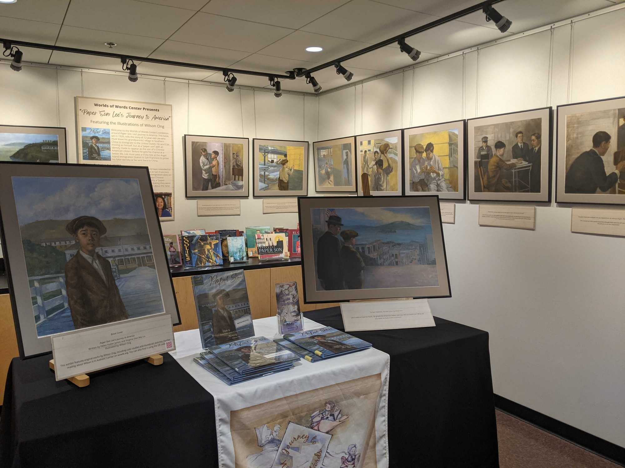 The "Paper Son: Lee’s Journey to America" will be on display until Dec. 16.