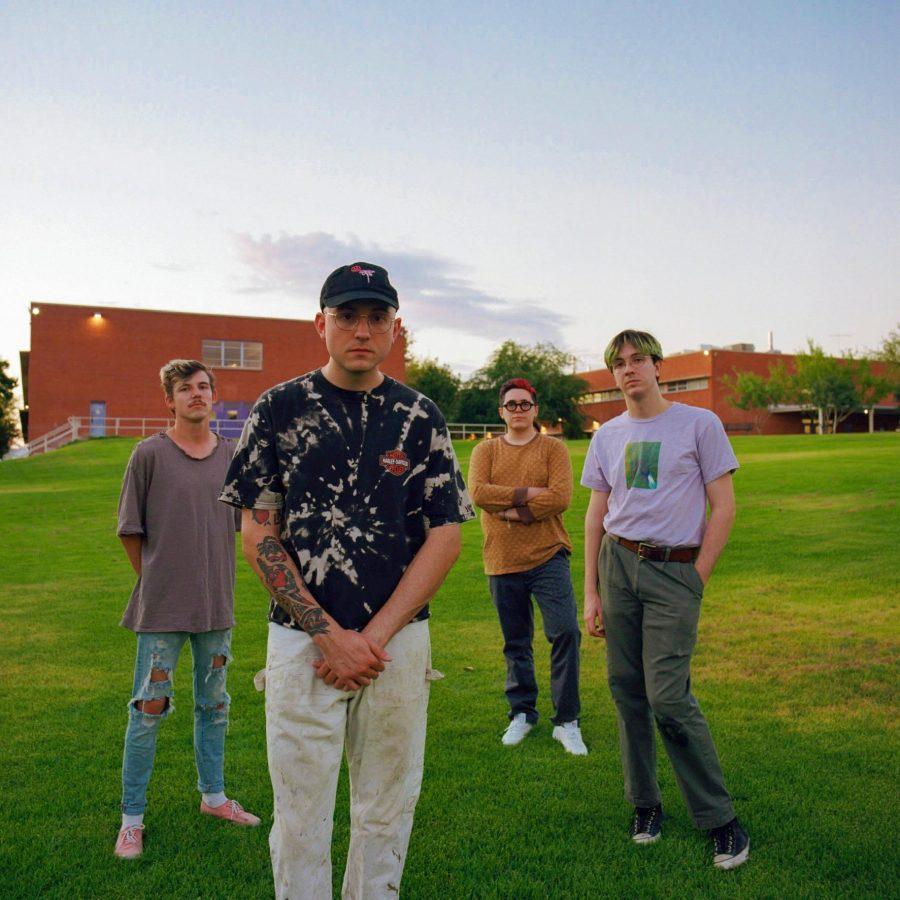 The members of Phoenix band Breakup Shoes. The band is performing at Dusk Music Festival on Friday, Nov. 11. (Photo by Nolan Veneklasen, Courtesy of Breakup Shoes)
