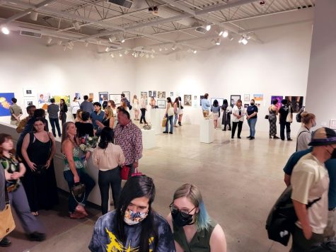 The 2022 BFA Exhibition featured the artwork of graduating seniors from the University of Arizona School of Art. (Photo courtesy of David Huber.)