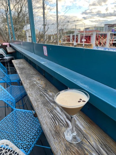 The Boxyard’s espresso infused martini is popular with the younger crowd for its sweet taste. 