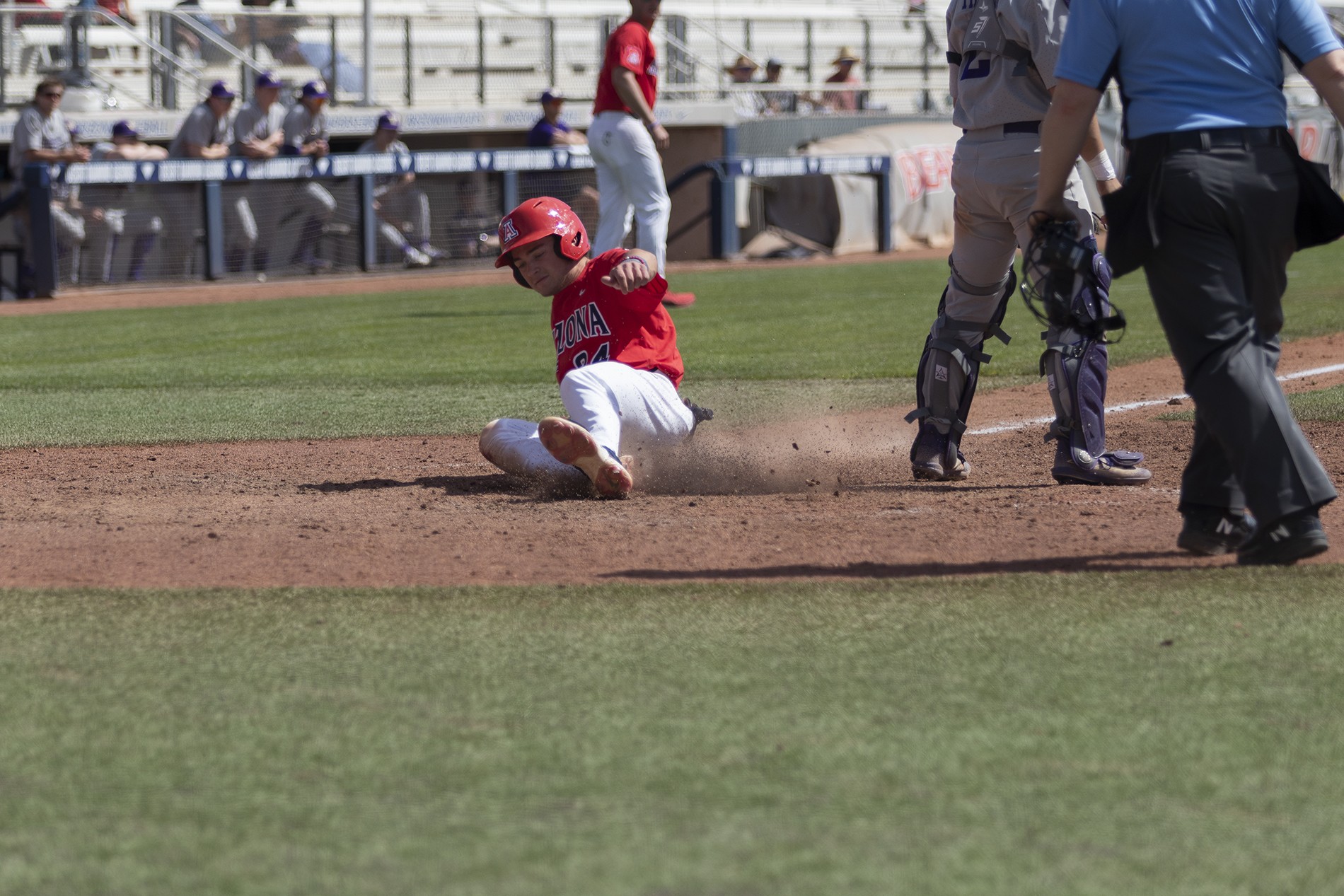 Arizona Wildcats baseball shut out by Air Force, ending 9-game