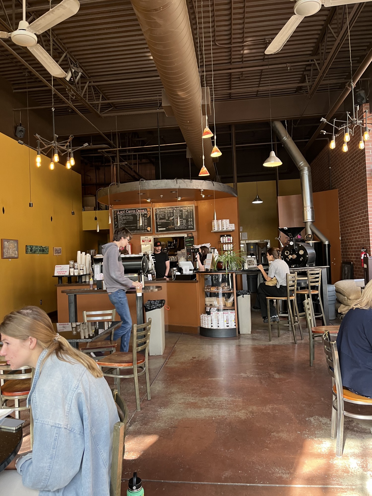 Caffe Luce is located right in Main Gate Square. Stop in to study and enjoy the industrial décor. 
