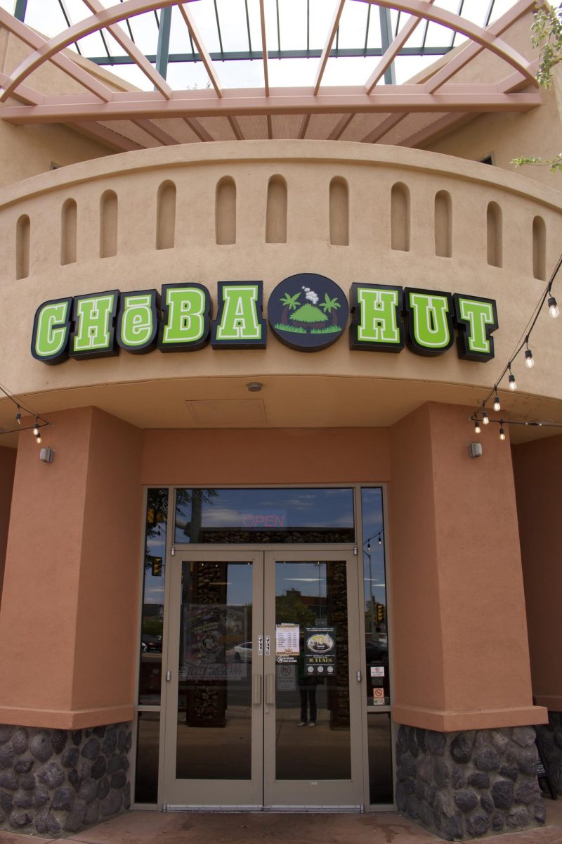 The front of Cheba Hut in Tucson, Ariz. on Aug. 15, 2023. Cheba Hut serves sandwiches and is located on Campbell and Sixth Street. 
