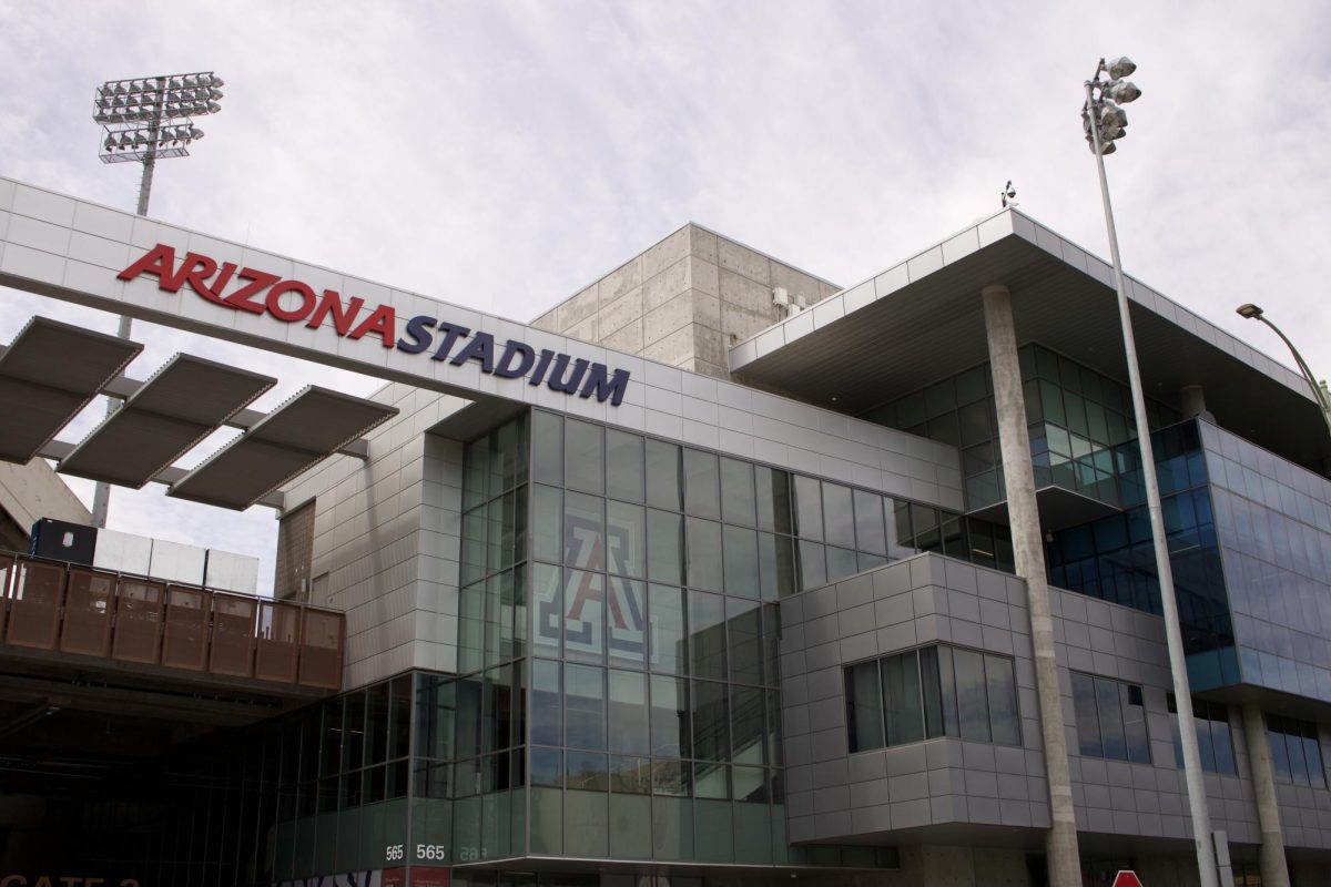 Arizona Stadium sits on National Championship Drive in August 2023. The football stadium was most recently renovated in 2013.