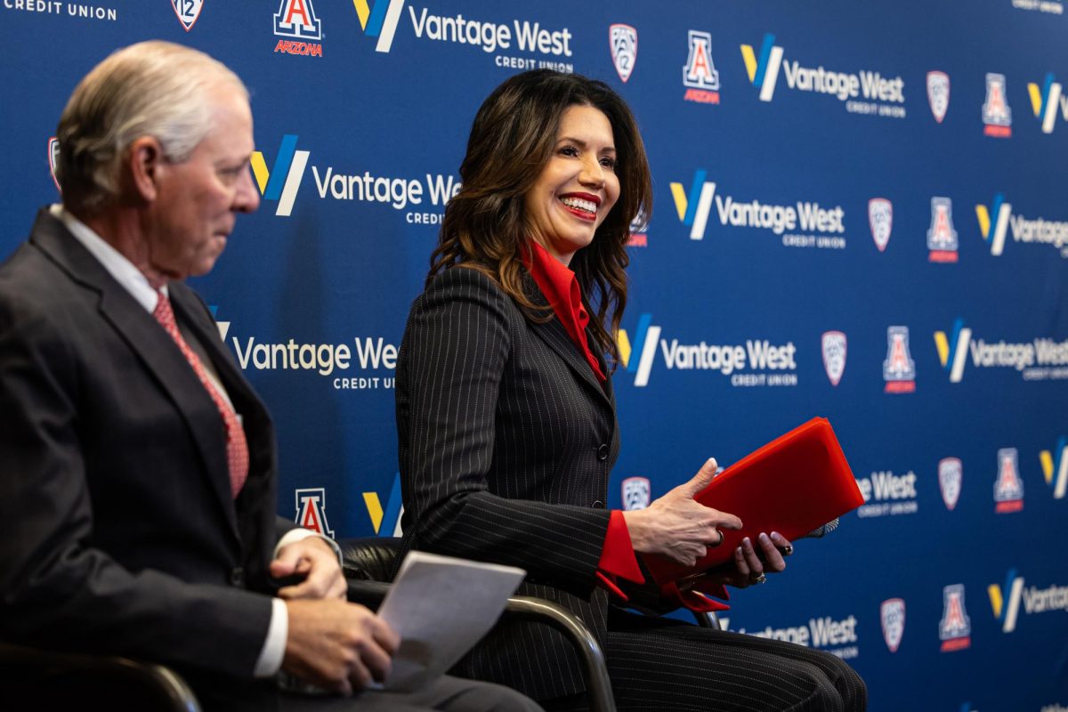 The University of Arizona announced Monday Feb. 19 that Desireé Reed-Francois would be the next Athletic Director for the Wildcats. Reed-Francois graduated from the UA law school before she started her AD journey. Courtesy Mike Christy Arizona Athletics 
