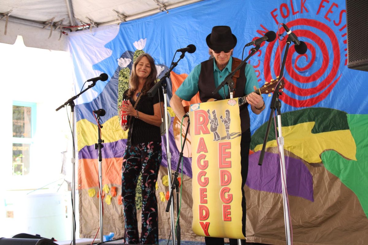 The band Raggedy Edge performs at the Tucson Folk Festival on April 7. They play their song Watch the Stars.