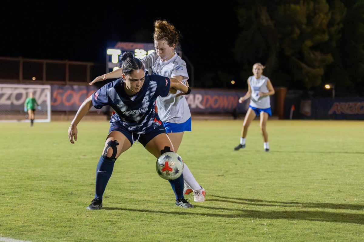 Photos:  Arizona draws No. 23 ranked BYU  1-1