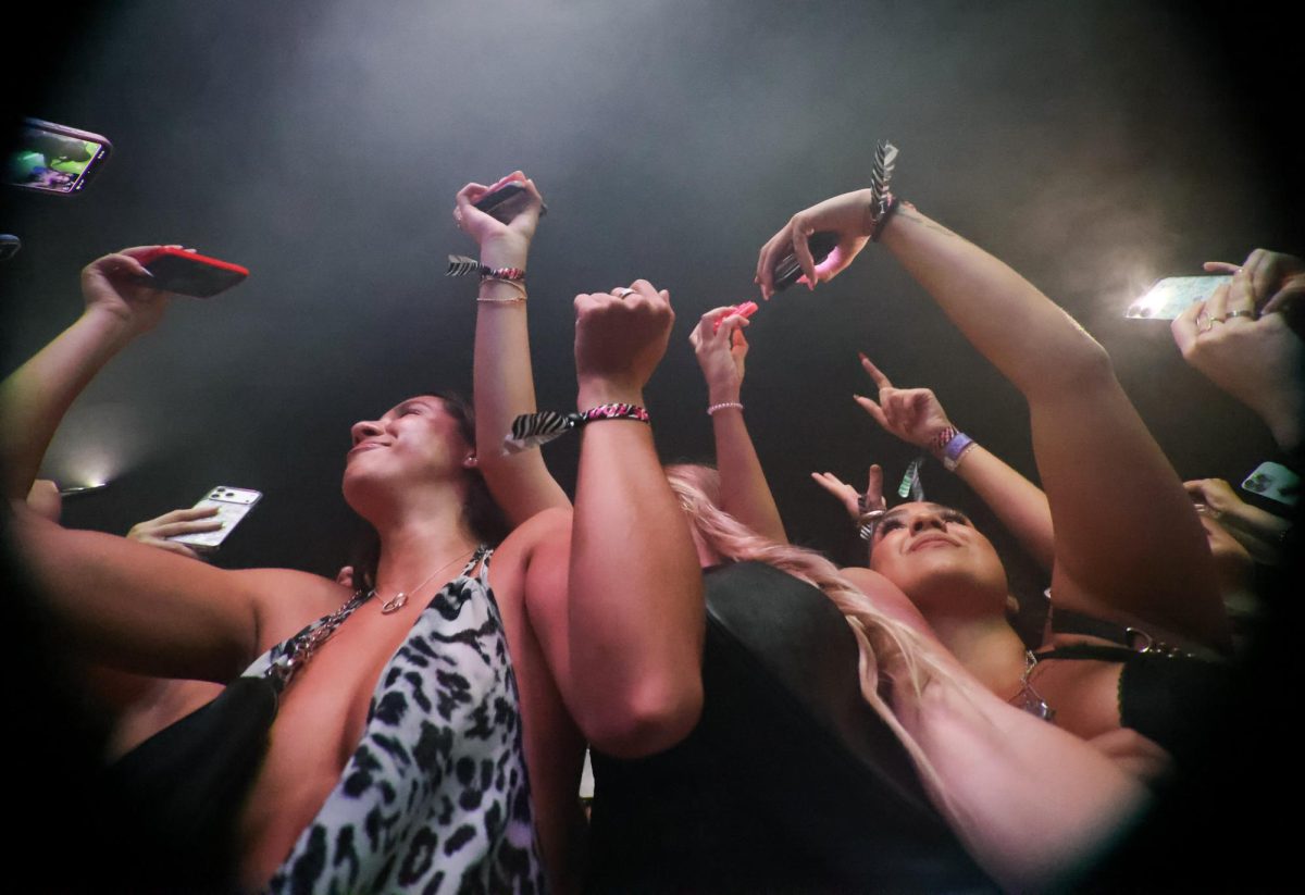 Fans enjoy the concert at the Rolling Loud One Big College Tour on Sept. 24.