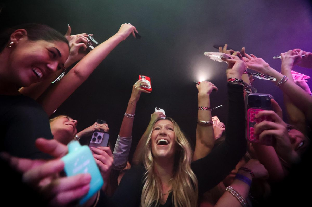 Attendees enjoy the Offset concert at the Rolling Loud One Big College Tour on Sept. 24.