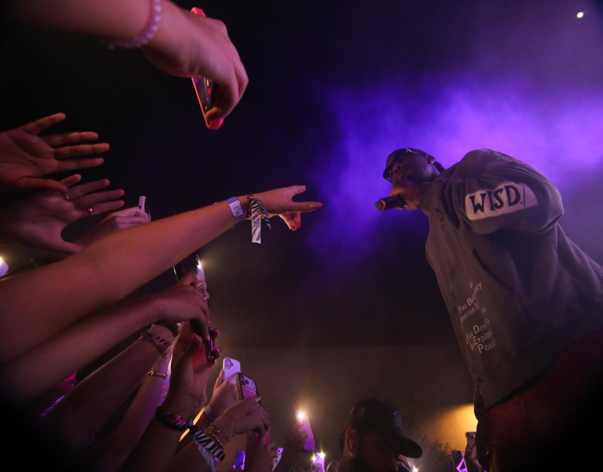 Offset performs to the large crowd at the Rolling Loud One Big College Tour on Sept. 24.