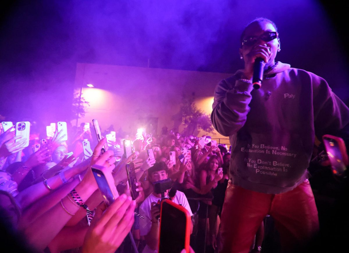 Offset takes the stage at ZBT at the Rolling Loud One Big College Tour on Sept. 24.